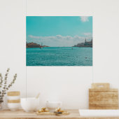 Mittelmeer Serenität Poster (Küche)