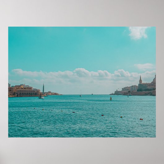 Mittelmeer Serenität Poster (Vorne)