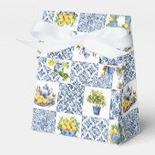 Mittelmeer Sommerlemon Muster Geschenkschachtel (Vorderseite)