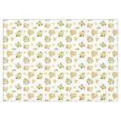 Mittelmeer Sommerlemon Muster Tischdecke (Vorderseite (Horizontal))