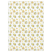 Mittelmeer Sommerlemon Muster Tischdecke (Vorderseite)