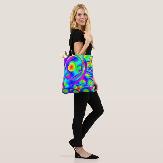 Mittelmeer-Sonnenaufgang Tasche (Am Model)