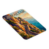 Mittelmeer-Stufen, Gibraltar, Oberer Felsen Magnet (Rechte Seite)
