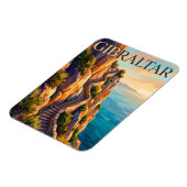 Mittelmeer-Stufen, Gibraltar, Oberer Felsen Magnet (Linke Seite)