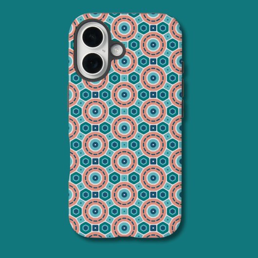 Mittelmeer Summer Vibes Geometric Muster Case-Mate iPhone Hülle