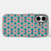 Mittelmeer Summer Vibes Geometric Muster Case-Mate iPhone Hülle (Rückseite (Horizontal))
