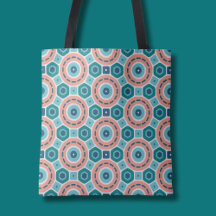 Mittelmeer Summer Vibes Geometric Muster