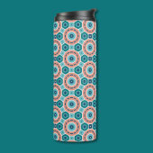 Mittelmeer Summer Vibes Geometric Muster Thermosbecher