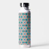 Mittelmeer Summer Vibes Geometric Muster Trinkflasche (Links)