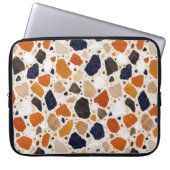 Mittelmeer-Terrazzo-Abstraktdesign Laptopschutzhülle (Vorderseite)