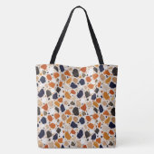 Mittelmeer-Terrazzo-Abstraktes Design Tasche (Rückseite)