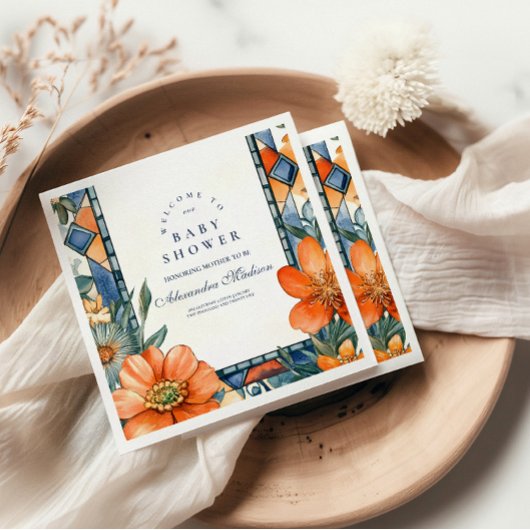 Mittelmeer Tiles Amalfi Capri Serviette