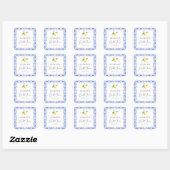 Mittelmeer Tiles Lemon Brautparty Sticker (Blatt)