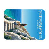Mittelmeer-Treppe, Oberer Felsen, Gibraltar Magnet (Horizontal)