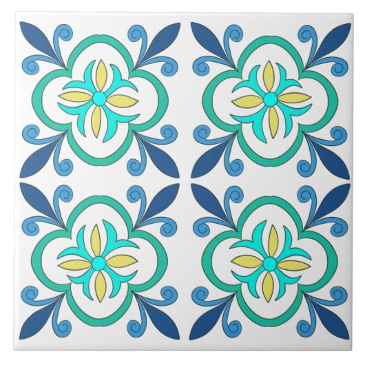 Mittelmeer- und Portugiesische Kacheln (Vorderseite)