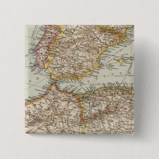 Mittelmeer W Button (Vorderseite)