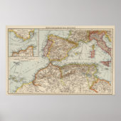 Mittelmeer W Poster (Vorne)