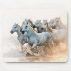 Mittelmeer-Wasser bei Sonnenaufgang Mousepad