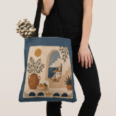 Mittelmeer-Windfang-Tasche Tasche (Von Nahem)