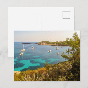 Mittelmeer & Yachten, Portinatx, Ibiza Postkarte