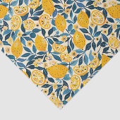 Mittelmeer-Zitrone Botanisches Seidenpapier (Ausschnitt)