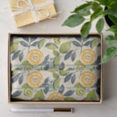 Mittelmeer-Zitrone Botanisches Seidenpapier (Geschenk)