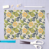 Mittelmeer-Zitrone Botanisches Seidenpapier (Handwerk)
