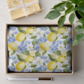 Mittelmeer-Zitrone Botanisches Seidenpapier (Geschenk)