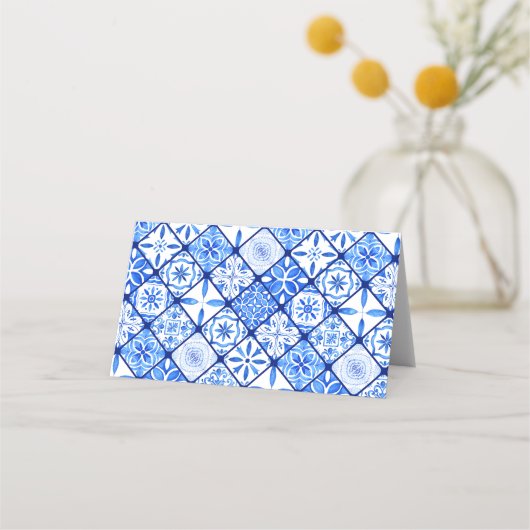 Mittelmeer-Zitronen - Italienisches Umweltzeichen Platzkarte (Rückseite)