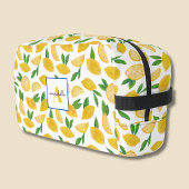 Mittelmeer-Zitronen-Muster Waschbeutel