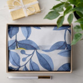 Mittelmeer-Zitrus-Lemonen-Muster Seidenpapier (Geschenk)