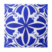 Mittelmeerblau Fliese (Vorderseite)