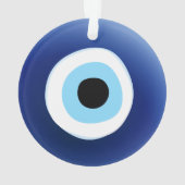 MittelmeerBlicks-Schutz-Glücksbringer Ornament (Rückseite)