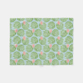 Mittelmeerblut Fleecedecke (Vorderseite (Horizontal))