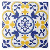 Mittelmeerblut Fliese (Vorderseite)