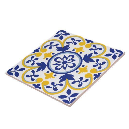 Mittelmeerblut Fliese (Seite)