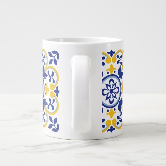 Mittelmeerblut Jumbo-Tasse (Rückseite)