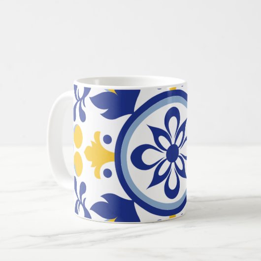 Mittelmeerblut Kaffeetasse (Vorderseite Links)