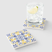 Mittelmeerblut Steinuntersetzer (Seitenansicht)