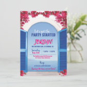 Mittelmeereinladung Einladung (Stehend Vorderseite)