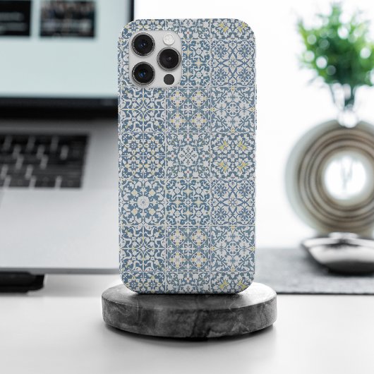 Mittelmeerfliesen, marokkanisch, Majolika, Azulejo iPhone Hülle