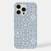 Mittelmeerfliesen, marokkanisch, Majolika, Azulejo iPhone Hülle (Rückseite)