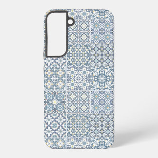 Mittelmeerfliesen, marokkanisch, Majolika, Azulejo Samsung Galaxy Hülle