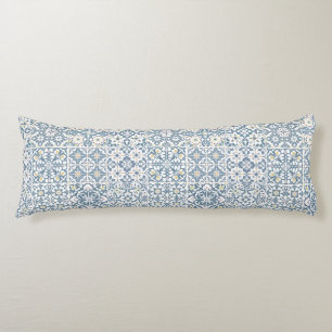 Mittelmeerfliesen, marokkanisch, Majolika, Azulejo Seitenschläferkissen