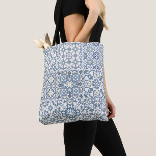 Mittelmeerfliesen, marokkanisch, Majolika, Azulejo Tasche