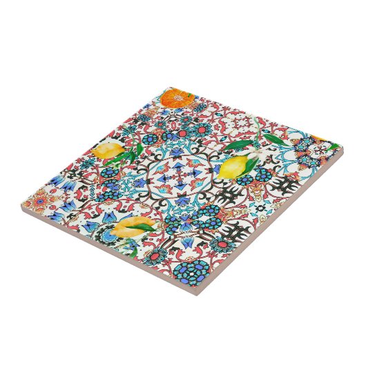 Mittelmeerfliesen,Mosaik,Zitrone,Sommerkunst Fliese (Seite)