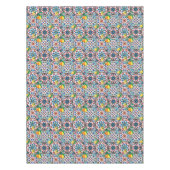 Mittelmeerfliesen,Mosaik,Zitrone,Sommerkunst Tischdecke (Vorderseite)