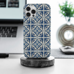Mittelmeerfliesen, Portugiesisch, Azulejo, Majolik iPhone 15 Pro Max Hülle