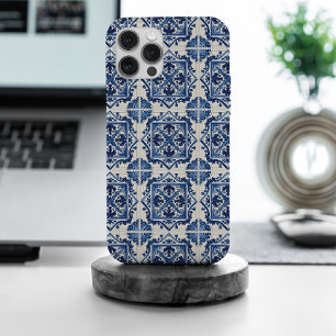 Mittelmeerfliesen, Portugiesisch, Azulejo, Majolik iPhone 15 Pro Max Hülle
