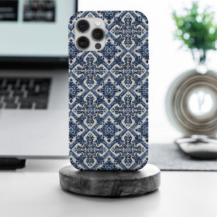Mittelmeerfliesen, Portugiesisch, Azulejo, Majolik iPhone 15 Pro Max Hülle